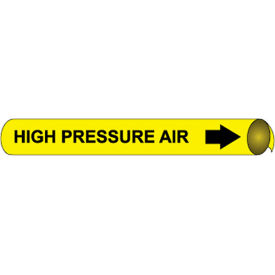 Precoiled and Strap-on Pipe Marker - High Pressure Air