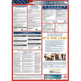 Labor Law Poster - Federal Labor Law Poster - Spanish