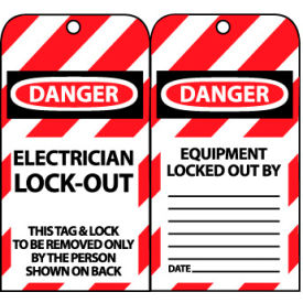 Lockout Tags - Electrician Lock-Out