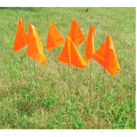 National Marker Company MF21O Marking Flags - Orange image.