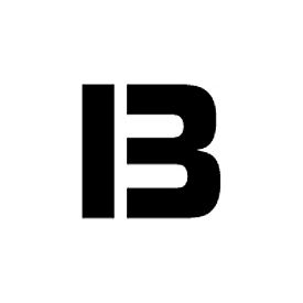 National Marker Company PMC12-B Individual Character Stencil 12" - Letter B image.