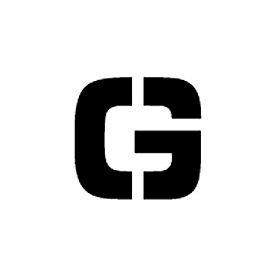 National Marker Company PMC4-G Individual Character Stencil 4" - Letter G image.