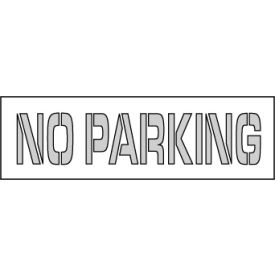 National Marker Company PMS46 Parking Lot Stencil 67x8 - No Parking image.