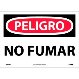 National Marker Company SPD79PB Spanish Vinyl Sign - Peligro No Fumar image.