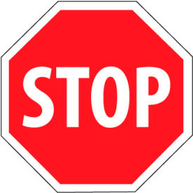 National Marker Company SS3R Security Stop Sign - Stop image.