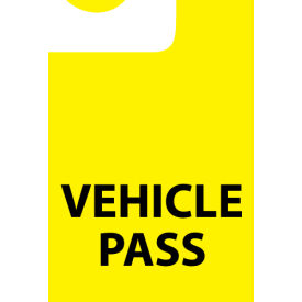 Parking Permit - Vehicle Pass, 5/Pack