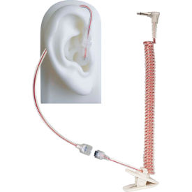 THE EARPHONE CONNECTION, INC EP-MS1A-C Earphone Connection Micro Sound EP-MS1A-C Earpiece, 1A Tubeless, Listen Only, 3.5mm, Clear image.