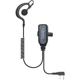 THE EARPHONE CONNECTION, INC EP301 Ear Phone Connection The Falcon Lapel Microphone With Soft Ear Hook for Kenwood Radios, EP301 image.