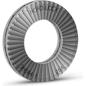 Wedge Locking Washer - 254 SMO Stainless Steel - M3.5 (#6) - Large O.D. - Pkg of 200 view 2