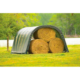 ShelterLogic, 51341, Equine Run-In Shed Round-Style 12 ft. x 20 ft. x 8 ft. ShelterLogic, 51341, Equine Run-In Shed Round-Style 12 ft. x 20 ft. x 8 ft.