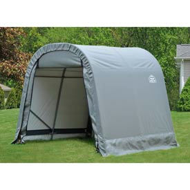 8x8x8 Round Style Shelter - Grey 