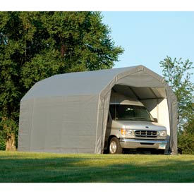 ShelterLogic Barn Style Shelter 12 x 24 x 11 Gray