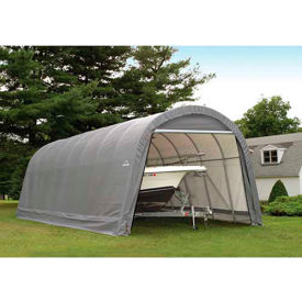 ShelterLogic 95360 Round Style Shelter 14 x ft. 24 x ft. 12 ft. Gray 