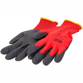 North Safety NF11/8M NorthFlex Red™ Foamed PVC Palm Coated Gloves, North Safety NF11/8M, 12 Pairs image.