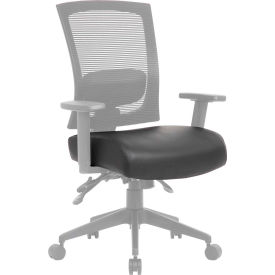 Boss Office Products B6COV21 Boss Antimicrobial Seat Cover - Vinyl - Black image.