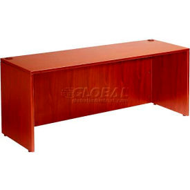 Boss Office Products N104-C Boss Desk Shell 48" x 24", Cherry image.