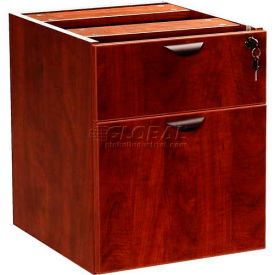 Boss Office Products N108-M Boss Hanging Pedestal File - Mahogany image.