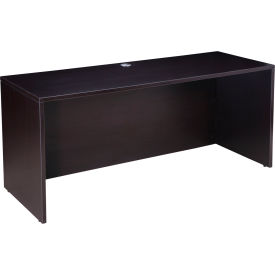 Boss Office Products N111-MOC Boss 66" Credenza - Mocha image.