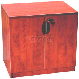 Boss Office Products N113-C Boss Storage Cabinet - Cherry image.