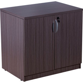 Boss 2-Shelf Storage Cabinet - 31""W x 22""D - Driftwood