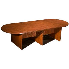 Boss Office Products N137-C 10 Racetrack Conference Table - Cherry image.