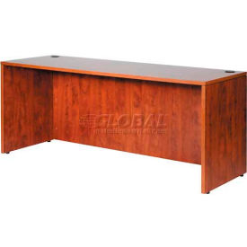 Boss Office Products N143-C Boss Credenza Shell 71" x 24" - Cherry image.