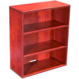 Boss Office Products N153-C Boss Open Hutch/Bookcase - 31" - Cherry image.