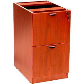 Boss Office Products N176-C Boss Pedestal File/File, Cherry image.
