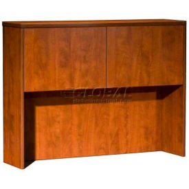 Boss Hutch With 2 Doors 48""x 12"" x36"" Cherry