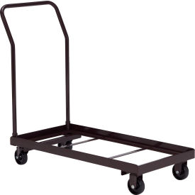 Global Industrial 277435 Interion® Chair Cart For Folding Chairs - Horizontal Stack - 36 Chair Capacity image.