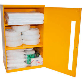 Wall Mount Spill Containment Cabinet, X-Large, 24"W x 12"D x 35"H, Oil Only Wall Mount Spill Containment Cabinet, X-Large, 24"W x 12"D x 35"H, Oil Only