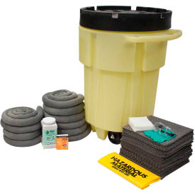 ENPAC® 95 Gallon Wheeled SpillPack Spill Kit, Universal, Yellow, 1497-YE ENPAC® 95 Gallon Wheeled SpillPack Spill Kit, Universal, Yellow, 1497-YE