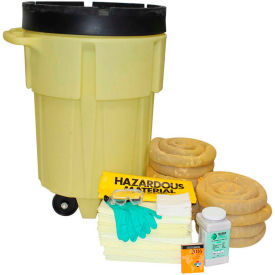ENPAC® 95 Gallon Wheeled SpillPack Spill Kit, Aggressive, Yellow, 1498-YE ENPAC® 95 Gallon Wheeled SpillPack Spill Kit, Aggressive, Yellow, 1498-YE