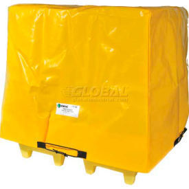 5001-TARP Enpac HDPE Spill Containment Cover for 4-Drum Poly Spillpallet 6000, 56-1/2"L x 56-1/2"W x 44"H