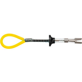 WERNER LADDER - Fall Protection A510000XY Werner® Reusable Concrete Anchor, 3/4" Dia. Drill Hole, 12"L, Yellow image.