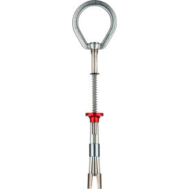 WERNER LADDER - Fall Protection A513000XR Werner® Reusable Concrete Anchor, 3/4" Dia. x 3-1/2" Deep Drill Hole, Red image.