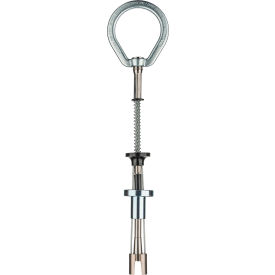 WERNER LADDER - Fall Protection A515000 Werner® Reusable Concrete Anchor W/ Teardrop D Ring, 3/4" Dia. x 3-1/2" Deep Drill Hole image.