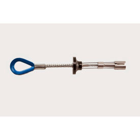 WERNER LADDER - Fall Protection A519000 Werner® Reusable Concrete Anchor, 3/4" Dia. x 3-1/2" Deep Drill Hole, Blue image.