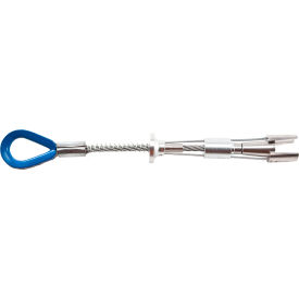 WERNER LADDER - Fall Protection A519010 Werner® Reusable Concrete Anchor, 1" Dia. x 4-1/2" Deep Drill Hole, Blue image.