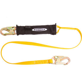WERNER LADDER - Fall Protection C311120 Werner® 12 Free Fall Lanyard w/ Snap Hooks, 6L, 400 lbs image.