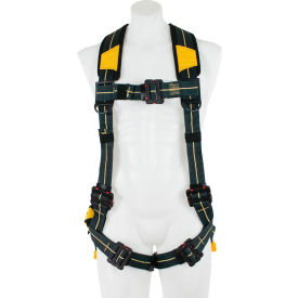 WERNER LADDER - Fall Protection H914002 Werner® Arc Flash Standard Harness w/ Dielectric Pass Thru Legs, Back D Ring, M/L image.