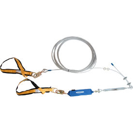 WERNER LADDER - Fall Protection L103030 Werner® 30 Cable Horizontal Lifeline Assembly w/ Cross Arm Strap image.