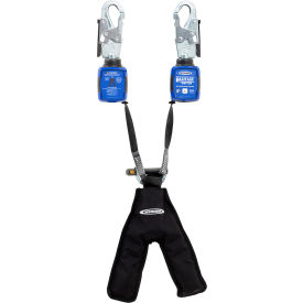 Werner® Bantam™ Switch Self Retracting Lifeline Twin Leg Steel Snap Hook 6L