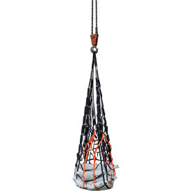 US Netting Cargo Lifting Net 7" Mesh 500 lb. Capacity 10L x 10W Black 