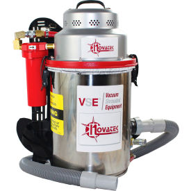 Novatek Corporation VA03ABK Novatek™ Air-Powered HEPA Backpack Vacuum, 3-1/4 Gallon Cap.  image.