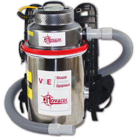 Novatek Corporation VA03EBK Novatek™ Electric HEPA Backpack Vacuum,  3-1/4 Gallon Cap.  image.