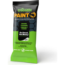 Paint Heavy Duty Wipes, 15" x 10", White, 10 Wipes/Pack view 2