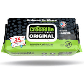 Crocodile Cloth® Professional Original Cleaning Cloth Wipes 100 Wipes/Pack