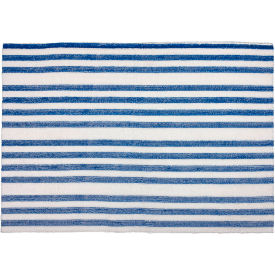 Contec® Durham 14" x 24" Single Shift Scrubbing Microfiber Pad White/Blue 100 Per Case 