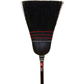 Nexstep Commercial Products 6119-6 O-Cedar Commercial Warehouse Black Corn Broom 6/Case - 6119-6 image.